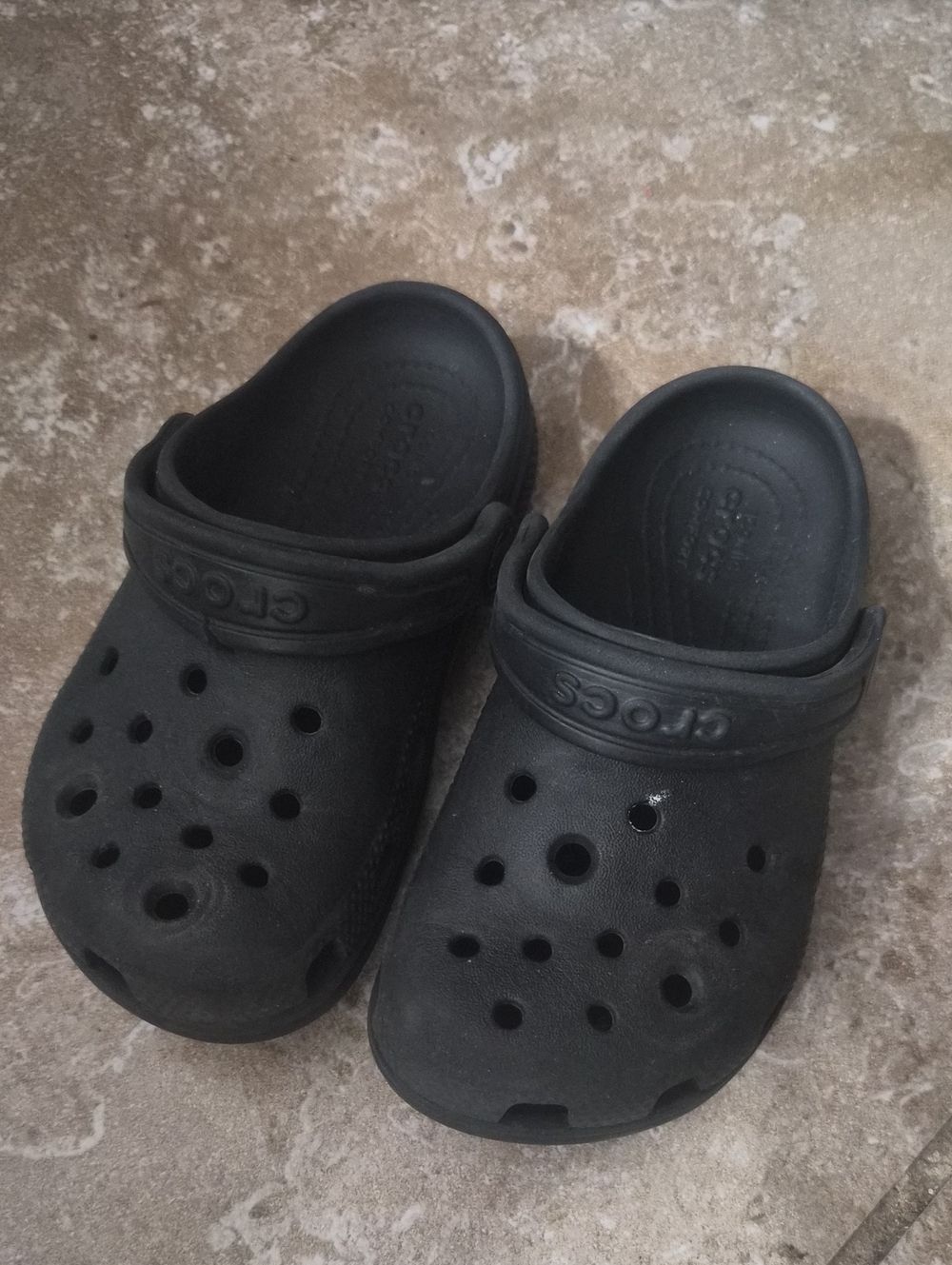 CROCS Kids Black Classic Clog